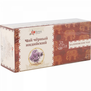 Чай черный"КАЛИНОВСКИЕ ЧАИ"(чабр)20х1.2г