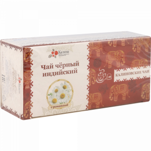 Чай черн."КАЛИНОВСКИЕ ЧАИ"(ромаш)20х1.2г