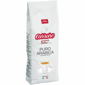 Кофе зерно"CARRARO"(PURO ARABICA)250г