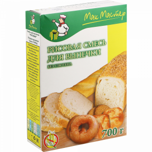 Смесь рисовая д/выпечки "МАКМАСТЕР" 700г