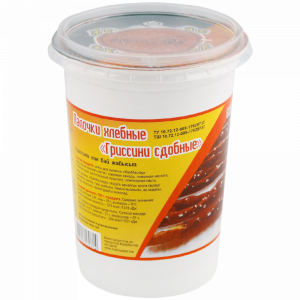 Палочки хлебные "ГРИССИНИ" (сдобные)100г