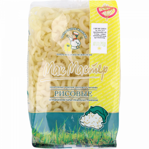 Изд макаронные"МАКМАСТЕР"(рис труб)300г