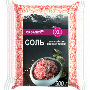 Соль гималайская пищ.(роз.кам.XL)500г