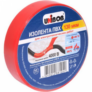 Лента ПВХ "UNIBOB"(красная