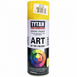 Краска аэроз"TYTAN"(желтая RAL1018)400мл
