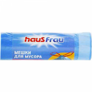 Мешки мусор "HAUS FRAU" 35л с завяз 20шт