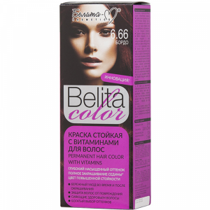 Краска"BELITA COLOR" (№ 6.66 Бордо к-т)