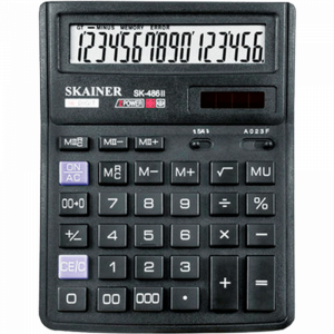 Калькулятор"SKAINER"(16 разр. SK-486 II)