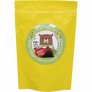 Пастила фруктовая"ФРУТОЕЖКА"(яблочн)140г