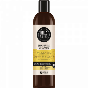 Шампунь "HELLO NATURE MARULA OIL" 300мл