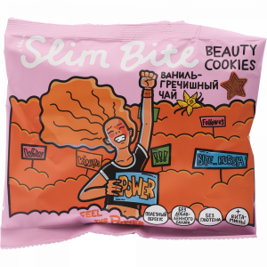 Печенье "SLIM"(ваниль-гречишный чай)115г
