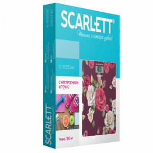 Весы"SCARLETT"(SC-BS33E006)