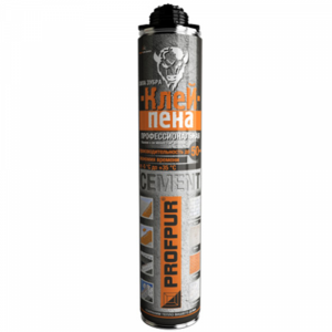 Клей-пена"PROFPUR CEMENT"
