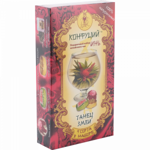 Чай зелен.лист."КОНФУЦИЙ"(набор Инь)80г