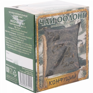 Чай зеленый лист."КОНФУЦИЙ"(оолонг) 90г