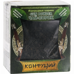 Чай зел.лист."КОНФУЦИЙ"(изумр.шарики)90г