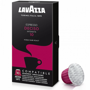 Кофе мол."LAVAZZA"(Deciso 10капс.х5.5г)