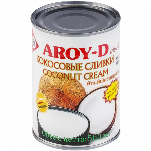Сливки кокосовые "AROY-D" 560мл