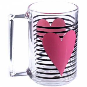 Кружка"MON COEUR ROSE-JAUNE"(N5030)