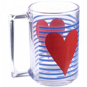 Кружка"MON COEUR ROUGE"(N4510)