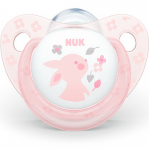 Пустышка"NUK BABY ROSE"(сил