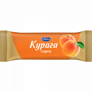 Сырок твор.гл."КУРАГА" (ваниль 23%) 40г