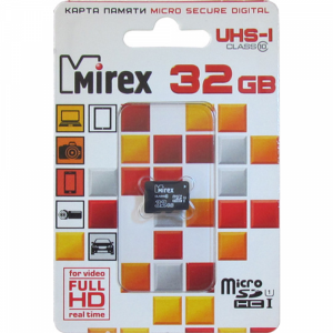 Карта памяти"MIREX"(13612-MCSUHS32)