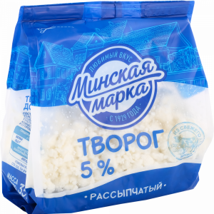 Творог "МИНСКАЯ МАРКА"(5%) 350г