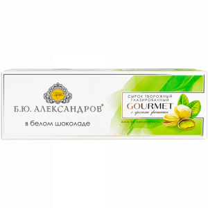 Сырок"Б.Ю.АЛЕКСАНДРОВ"(бел.ш.фист26%)50г