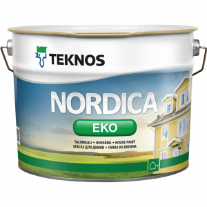 Краска "TEKNOS"(Eko House Paint Base1)9л