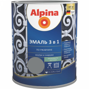 Эмаль "ALPINA" (RAL9023)2.5л