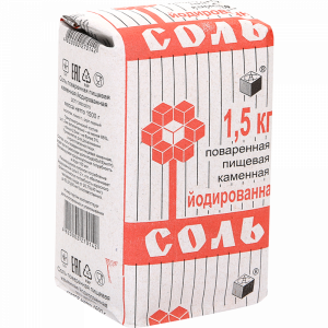 Соль "ПИЩЕВАЯ" (йод