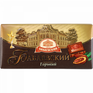 Шоколад "БАБАЕВСКИЙ" (горький) РФ 100 г