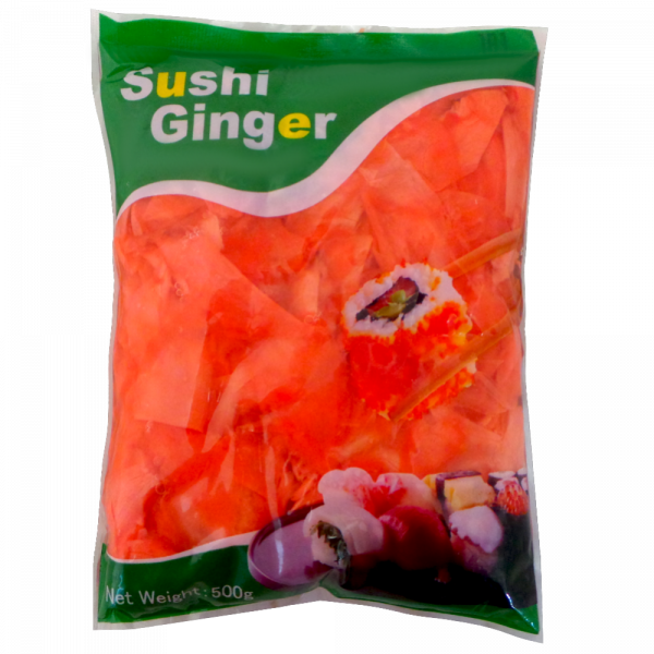 Имбирь"Sushi ginger"маринов розовый