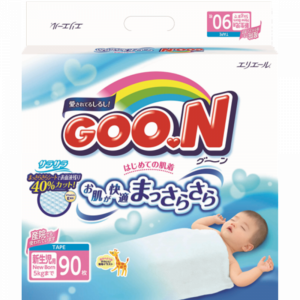 Подгузники Goo.n N/B  0-5кг  (90шт)